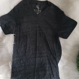 B2 Gray V Neck T Shirt